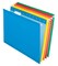 Pendaflex Reinforced Hanging File Folders, 1/5 Cut Tabs, Letter Size, Assorted Colors, Set of 25